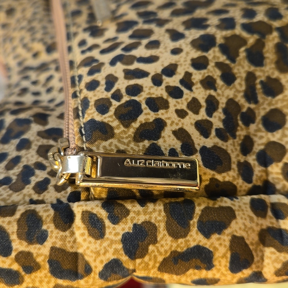 Liz Claiborne EUC Mini shoulder bag, animal print - Picture 7 of 9
